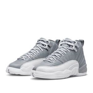 Air Jordan Gray and White Sneakers